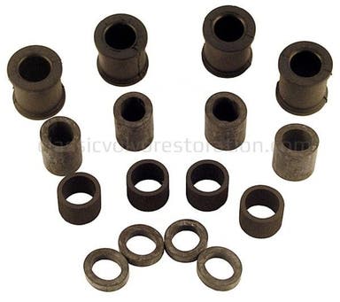 Busset voor draagarmen van Volvo PV444, PV544, Duett, rubber