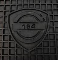Mattenset Accessoires voor Volvo 164 1968-71, zwart rubber — bild 2 av 4