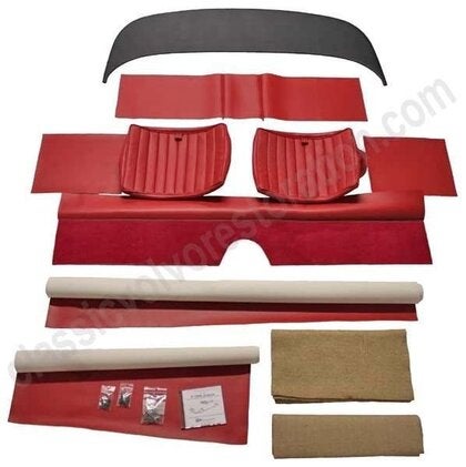 Achterbank kit Volvo 1800 1963 rood