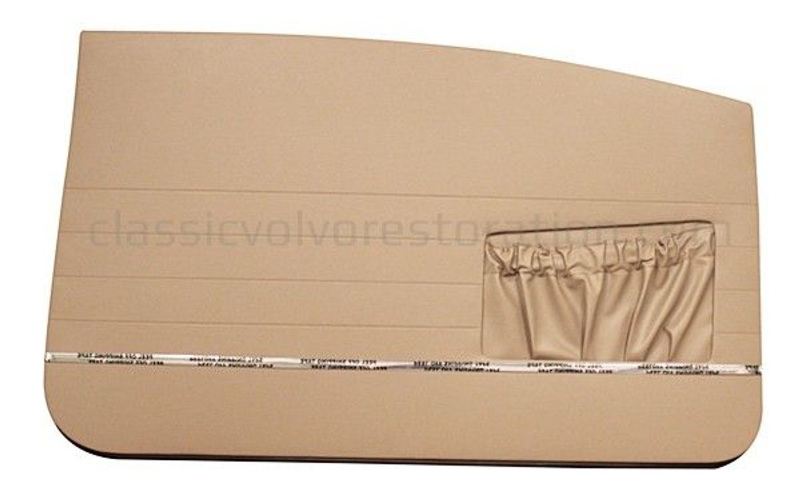 Deurpanelen voor Volvo Amazon 2d 1962-63 nougat