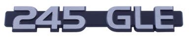 Embleem "Volvo 245 GLE" voor Volvo 245