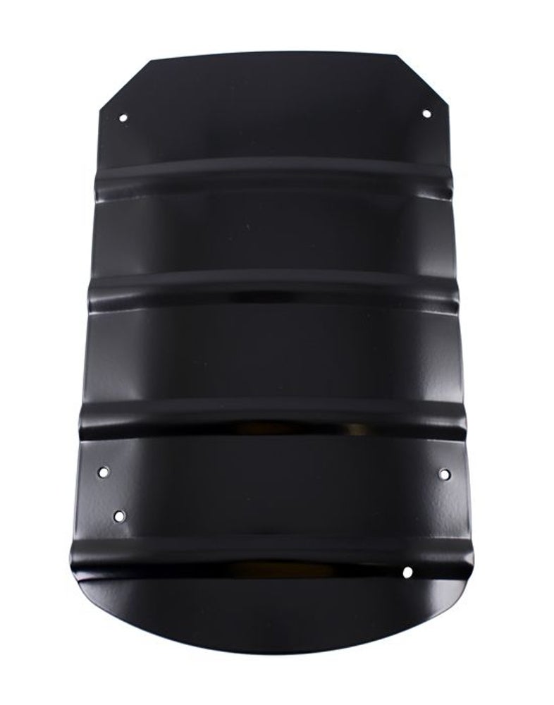 Spatschermplaat links achter