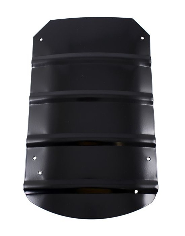 Spatschermplaat links achter