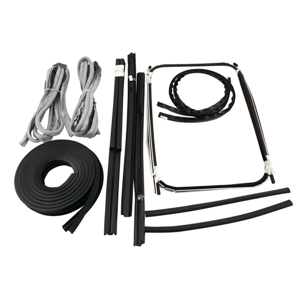 Rubberstrip en montageset PV