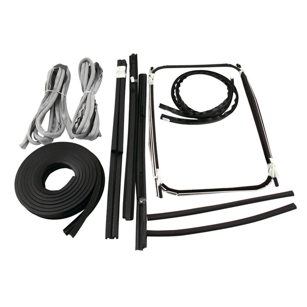 Rubberstrip en montageset PV