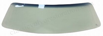 Voorruit Volvo Amazone groen/blauwe bovenkant