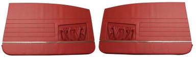 Deurpanelen voor Volvo Amazon 2d 1963-64 rood