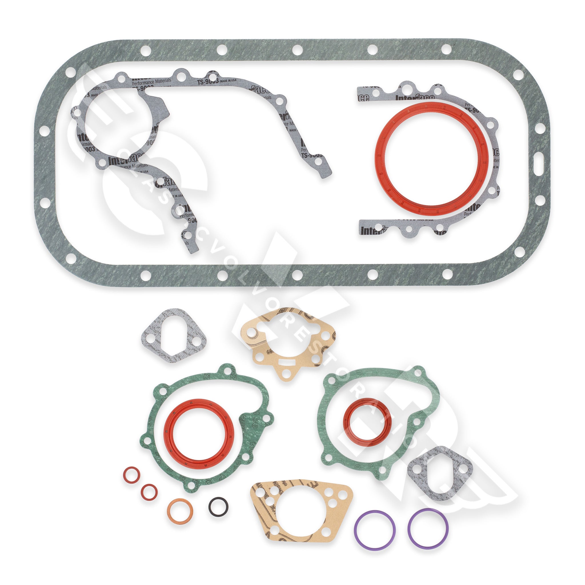 Aanvullende kit B17-B230A/K voor Volvo 240, 740, 1975-90 — bild 2 av 2