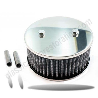 Luchtfilter Volvo SU 2-bolt High Performance, roestvrij hoog type