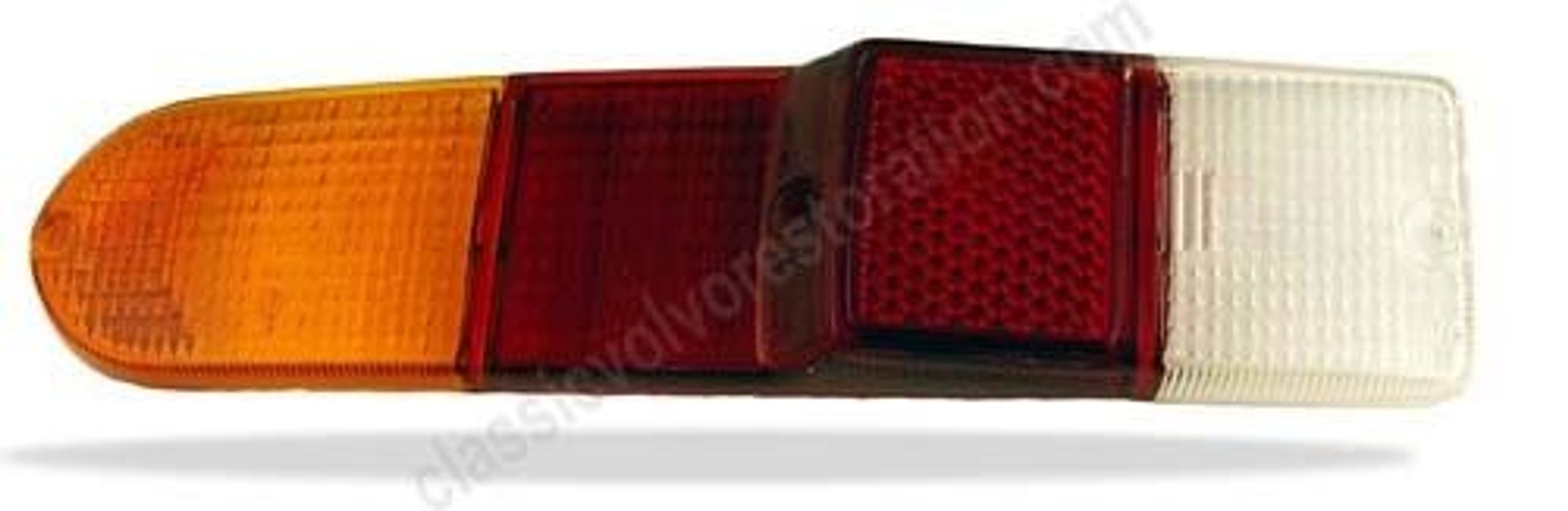Achterlichtglas geel/rood voor Volvo 1800ES, links/rechts