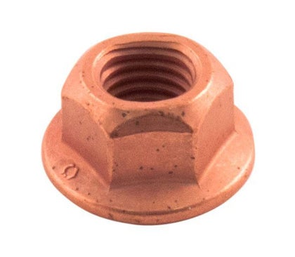 Moer M10-1,5x10 koper