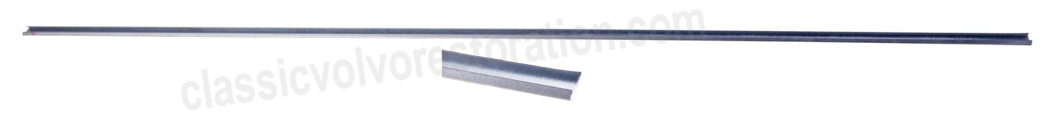 Metalen strip rubberstrip deur