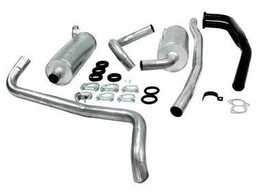 Uitlaatsysteem voor Volvo 140, 240, B20 1974-75