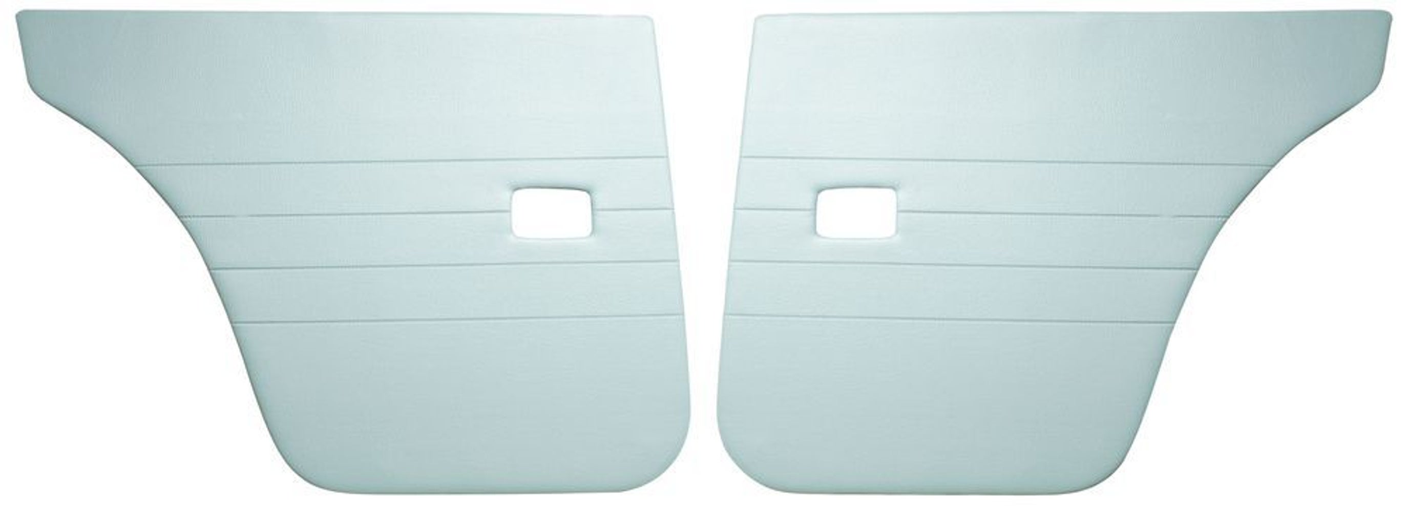 Achterportierpanelen voor Volvo Amazon 4d, 1960-61, blauw