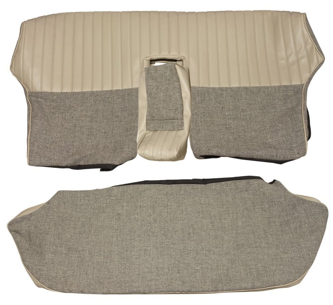 Achterbankbekleding voor Volvo Amazon 4d 1959-60 grijs/beige — bild 1 av 2