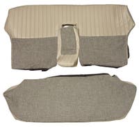 Achterbankbekleding voor Volvo Amazon 4d 1959-60 grijs/beige — bild 1 av 2