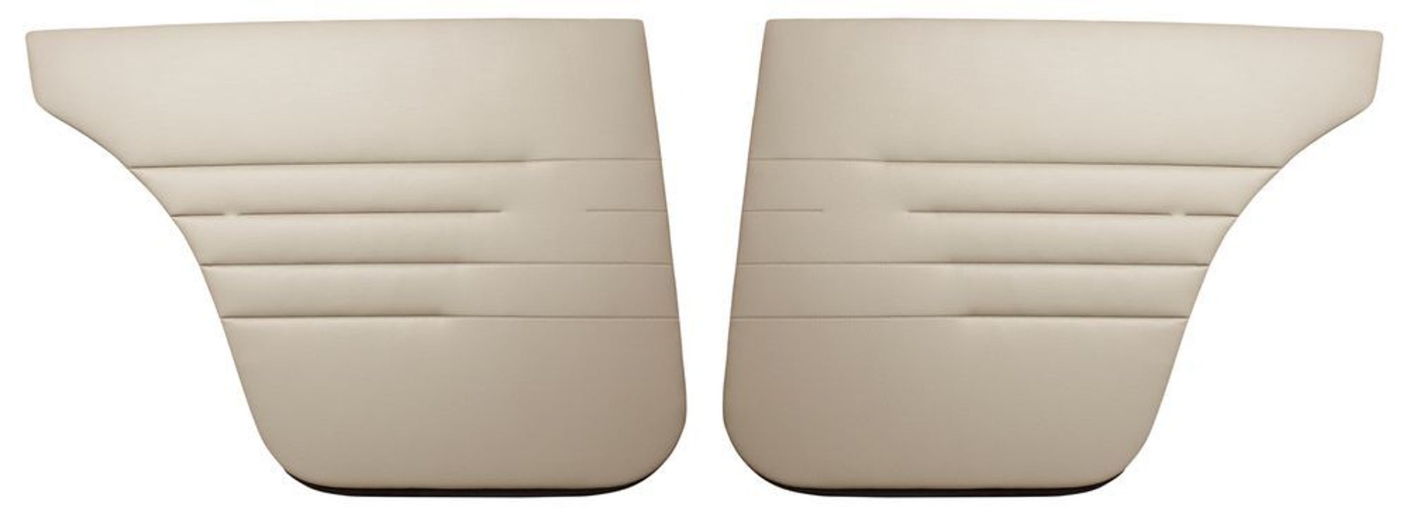 Deurpaneel achter grijsbeige