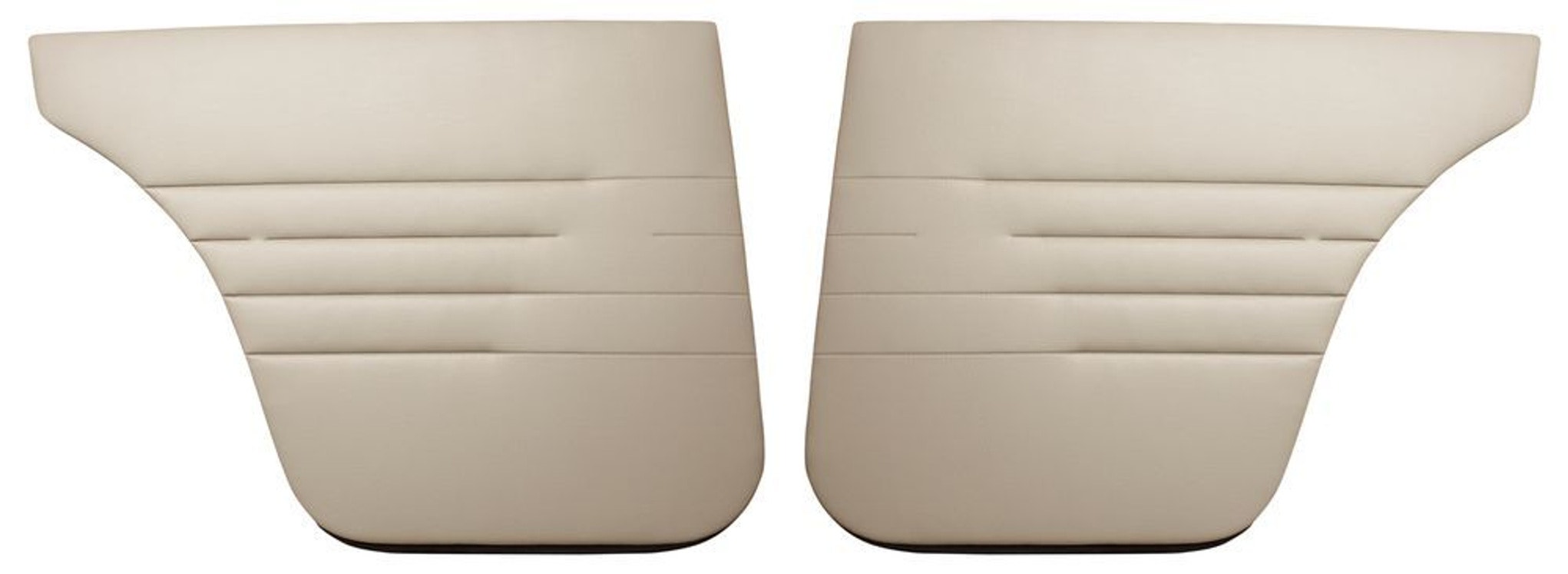 Deurpaneel achter grijsbeige