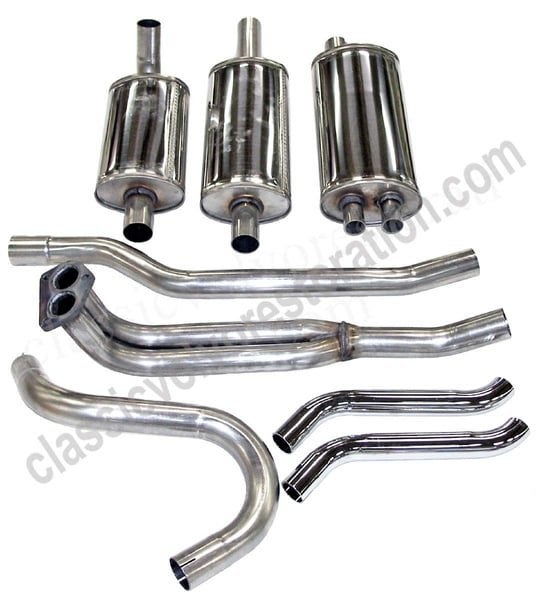 Uitlaatsysteem roestvrij