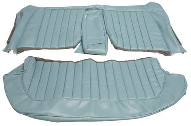 Bekleding achterbank voor Volvo Amazon 4d 1961 US lichtblauw