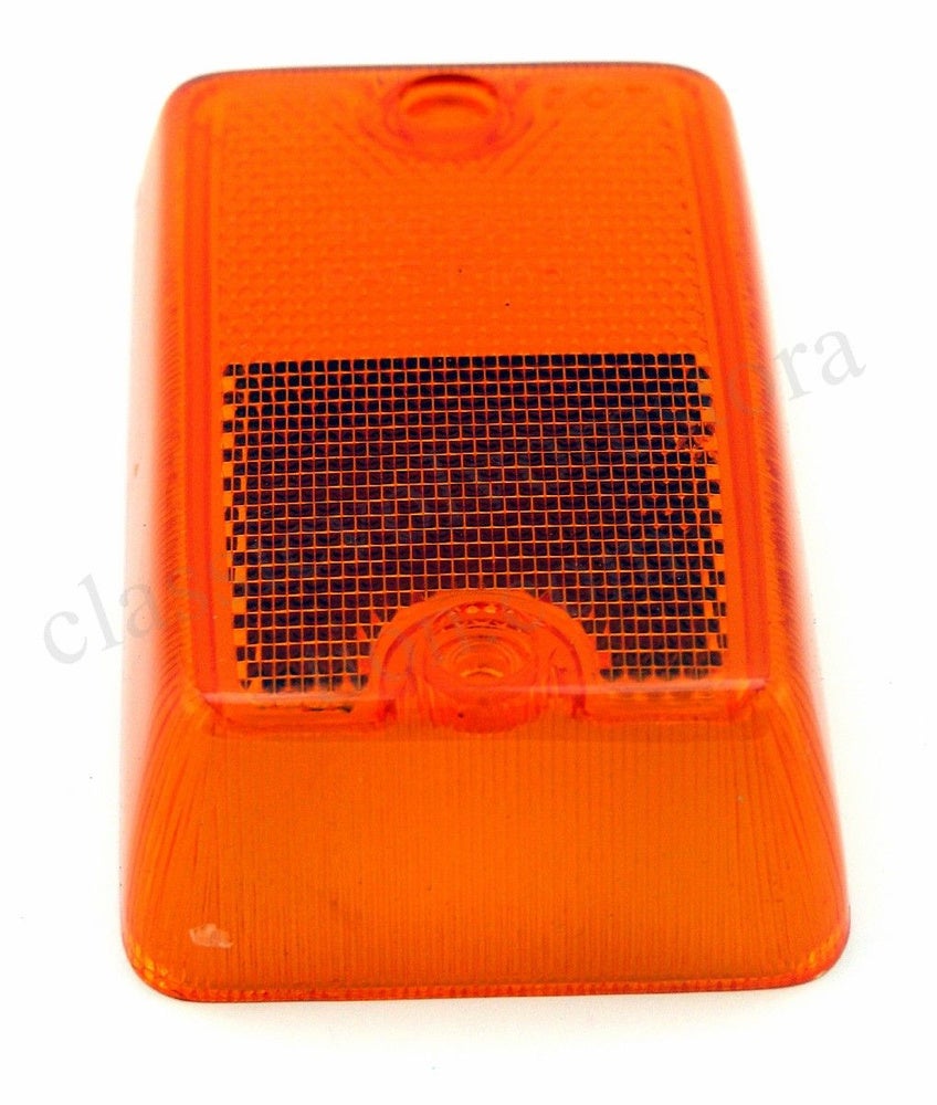 Glas zijmarkering oranje