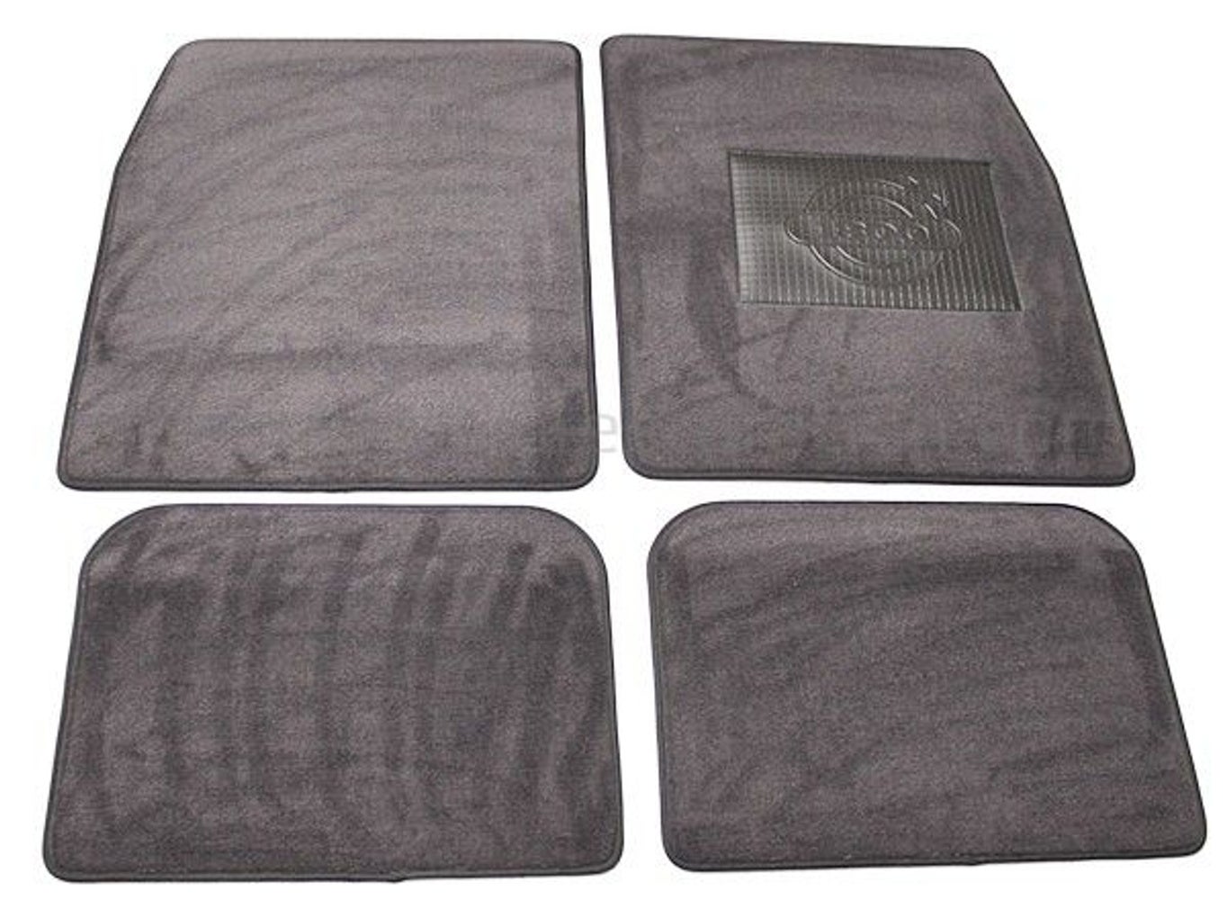 Tapijtset accessoires voor Volvo 1800S, grijs textiel (rechtsgestuurd)
