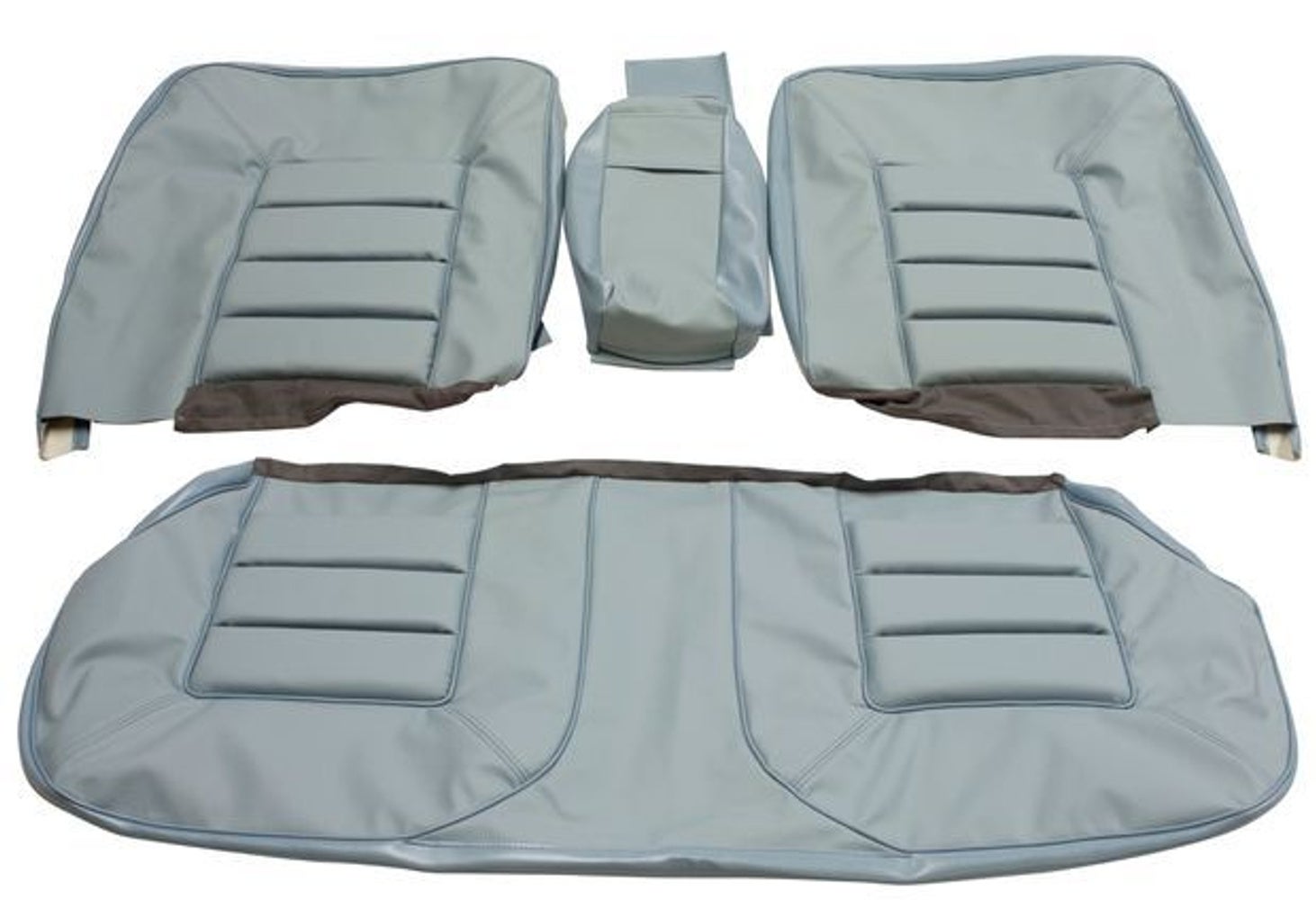 Achterbankbekleding voor Volvo 164 1972-74 lichtblauw