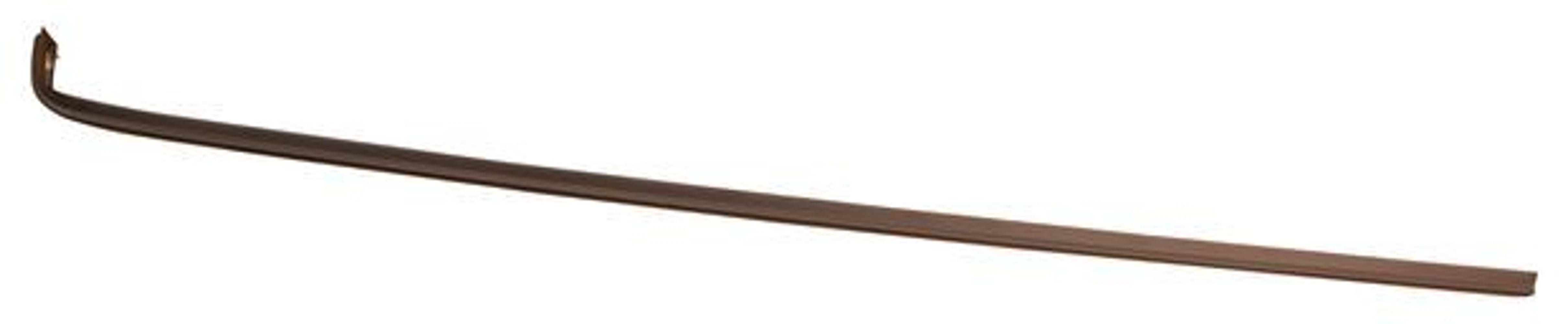 Sierstrip voor Volvo 240, 244, 245, 260, 1988-1993, zwart incl. clips, links
