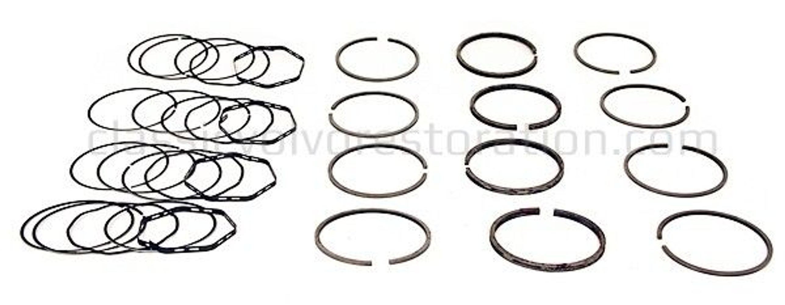 Zuigerveerenset voor Volvo B4B, B14 standaard — bild 2 av 2