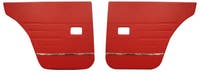 Achterportierpanelen voor Volvo Amazon 4d, Amazon Kombi, 1962-63, rood — bild 2 av 2