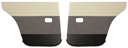 Volvo Amazon deurpaneel 4d 1957-58 grijs/zwart LHR