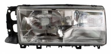 Koplamp H4 mistlamp dubbel voor Volvo 740, 760, 940, 960, rechts