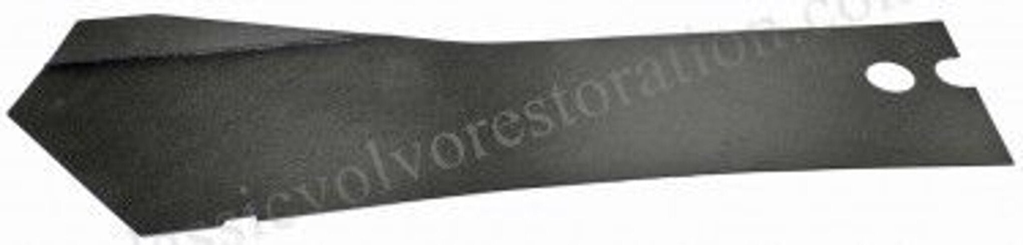 Bagagepaneel zwart rechts