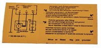 Laadrelais met sticker 6V — bild 2 av 2