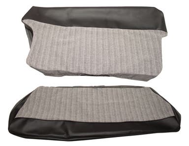 Bekleding achterbank voor Volvo PV544, Duett 1965-66 zwart