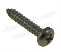 Schroef kruis ronde kop puntig