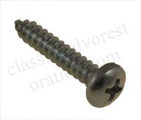 Schroef kruis ronde kop puntig