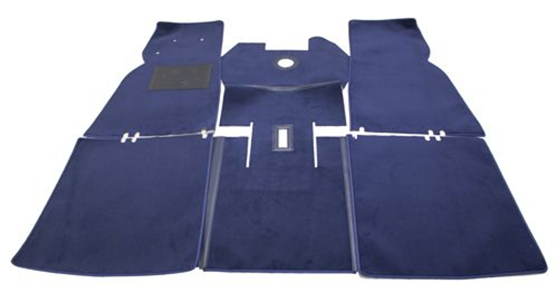 Tapijtset voor Volvo PV544, blauw textiel