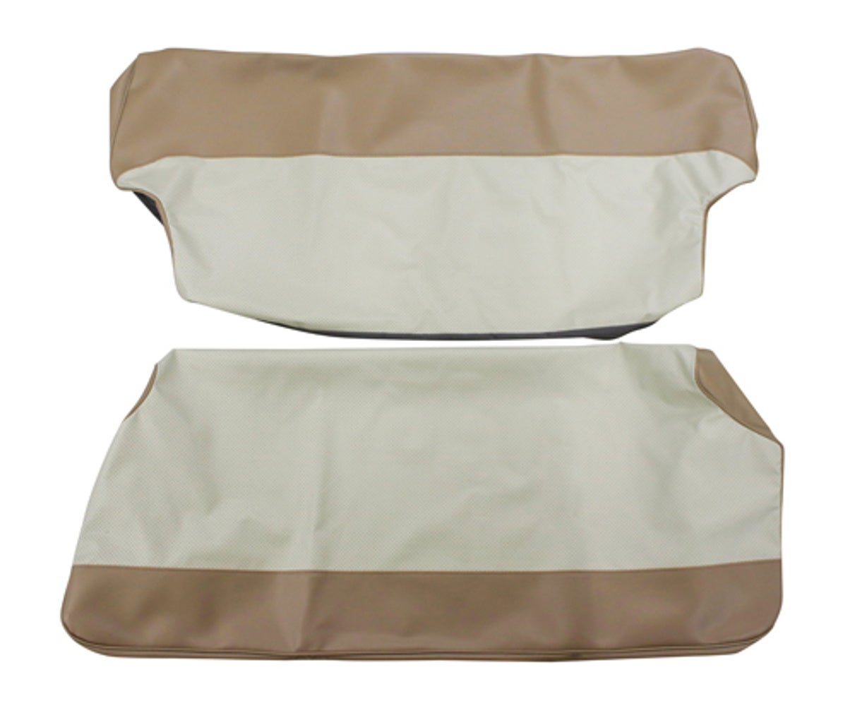 Bekleding achterbank voor Volvo Duett 210 1962-63 nougat