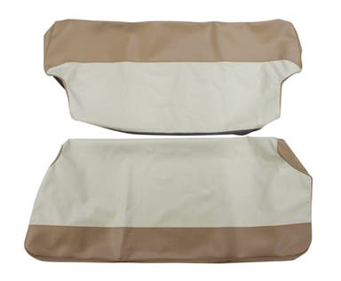Bekleding achterbank voor Volvo Duett 210 1962-63 nougat