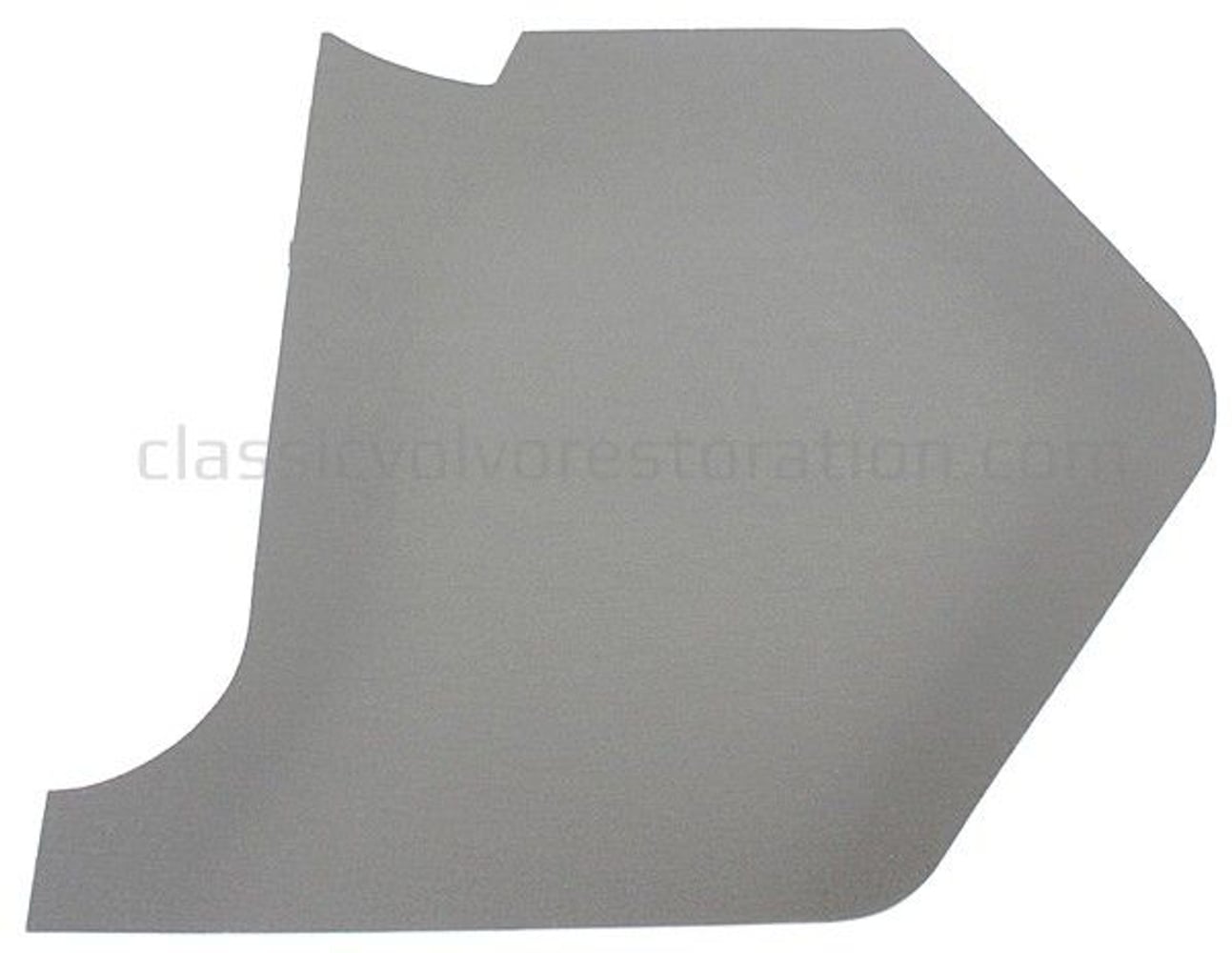 Dashboardpaneel links grijs