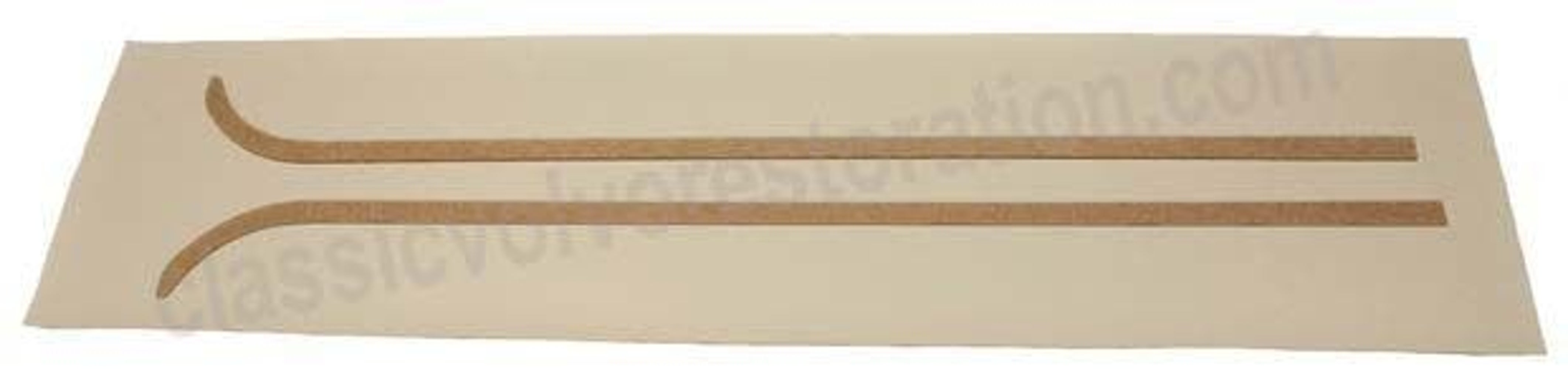 Panelen B-stijl voor Volvo PV544 1958-60, VS beige