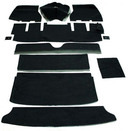 Tapijtkit Volvo 1800E -1971 zwart (Rechtsrijdend)