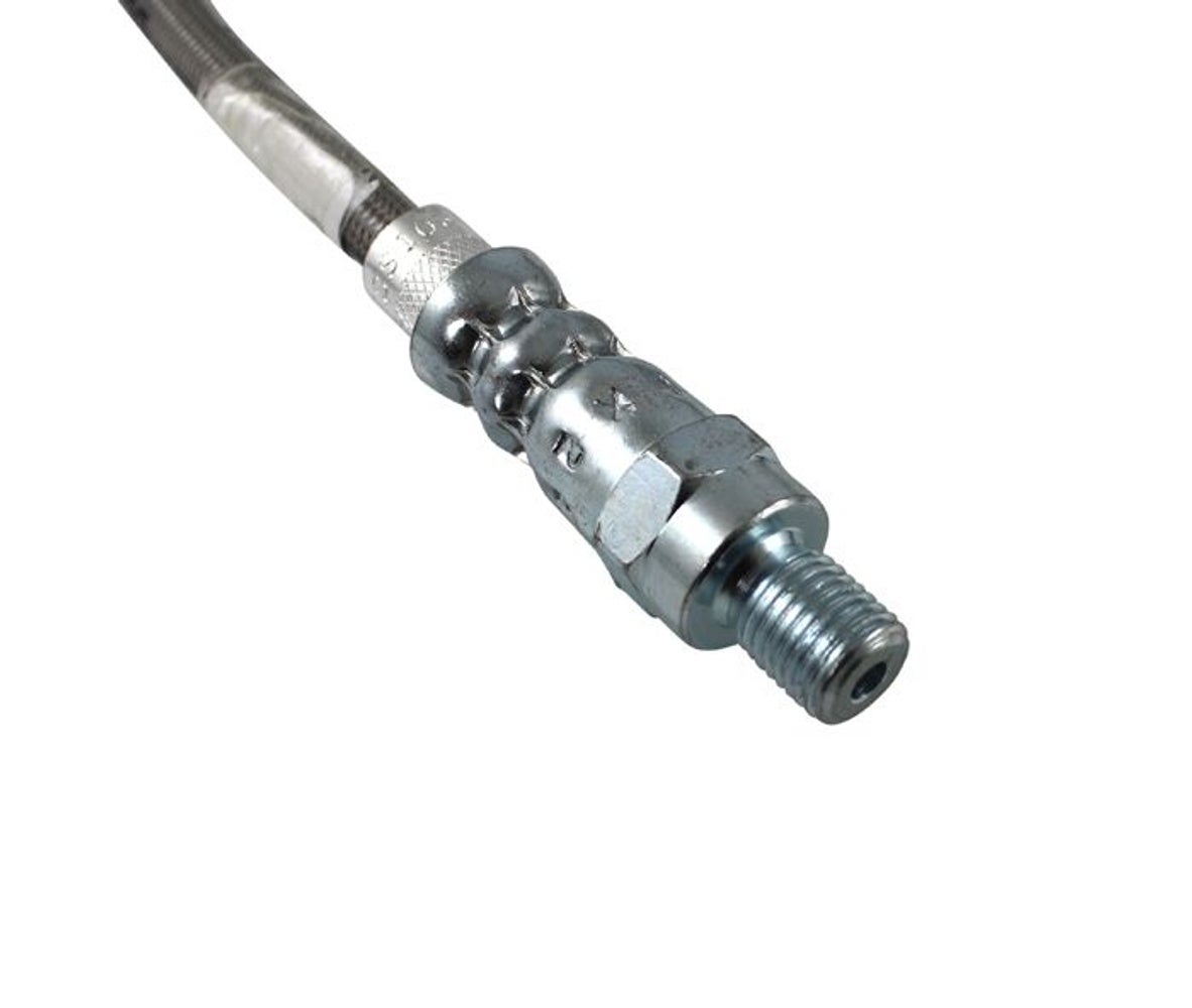 Remslangset metaal omvlochten