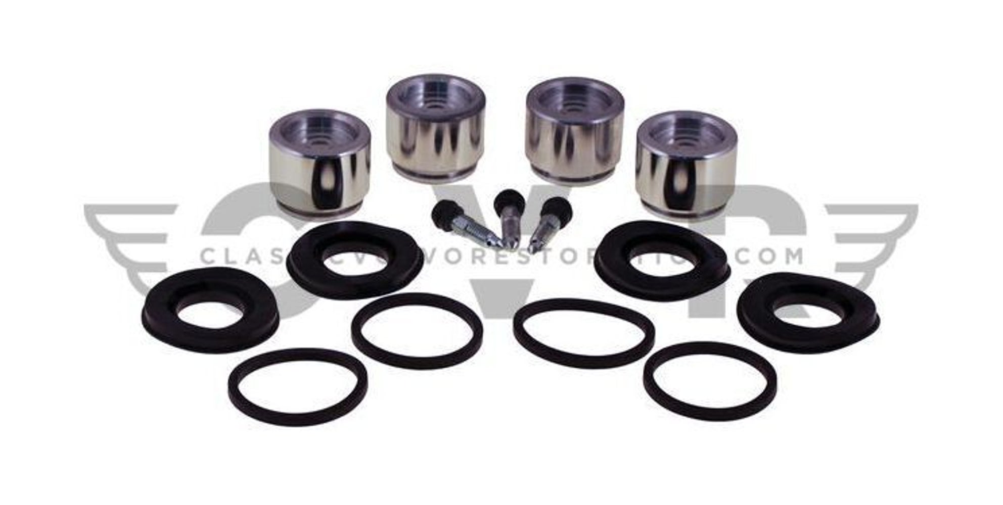 Reparatieset remklauw 2-circuit ATE met zuigers voorzijde