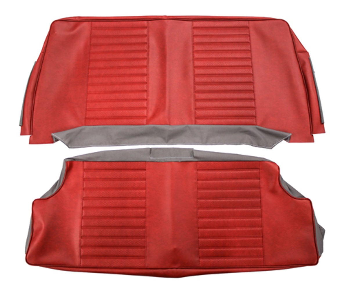 Bekleding achterbank voor Volvo Amazon 2d 1970 rood