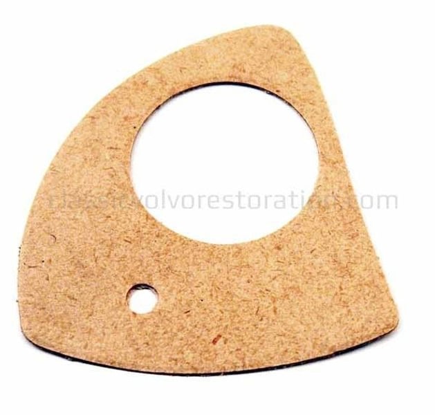 Pakking deurgreep achter