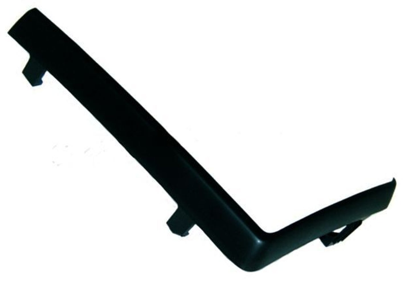 Koplampafwerking zwart voor Volvo 240, 260, 240 1981-85, links