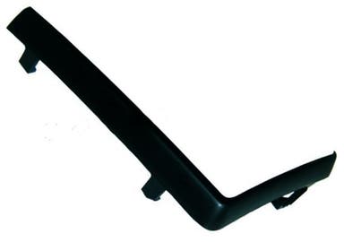 Koplampafwerking zwart voor Volvo 240, 260, 240 1981-85, links