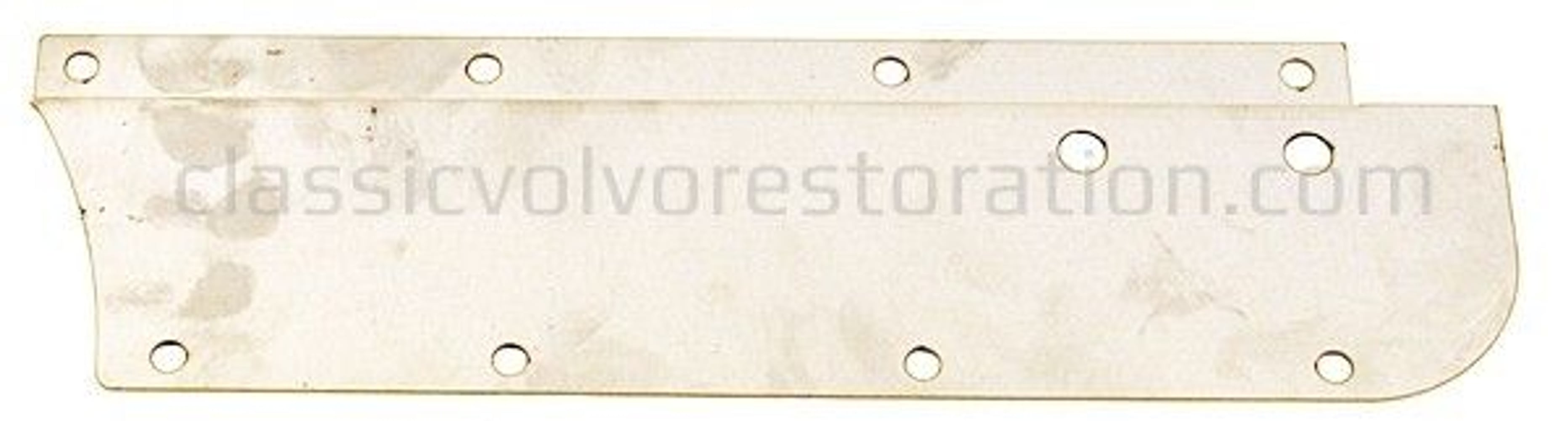 Randplaat onder de achterbank voor Volvo PV544, Duett 210, rechts — bild 2 av 2